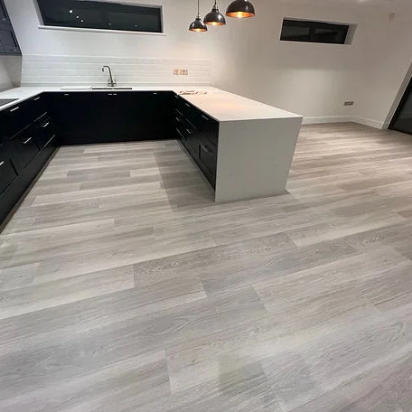 A kitchen featuring Flooring installed by Carpet and Vinyl in the Cotswolds and Southwest
